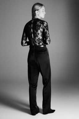 Pantal?n sastre de talle alto - H&m фото 6