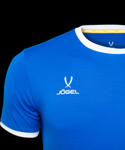 Футболка футбольная JOGEL CAMP Origin, синий/белый, детский