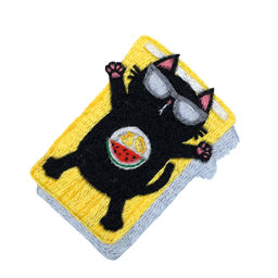 Набор для вышивания PANNA Живая картина JK-2341 Брошь. Котик на отдыхе 4 х 5 см