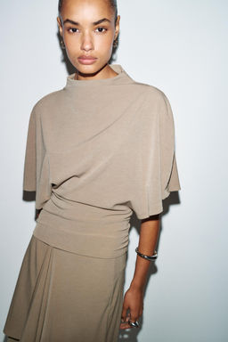 HIGH NECK TOP - Zara фото 11
