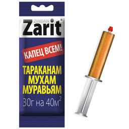 Гель "Зиндан" от тараканов и муравьев 30г карамельный