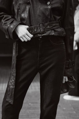 Slim Straight High Waist Jeans - H&m фото 3