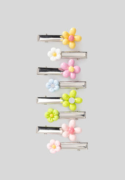 ACOOLA / Набор из 8 заколок для волос дет. Eliva разноцветный