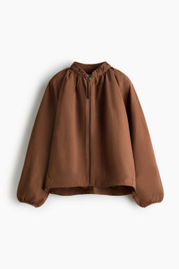 Cazadora bomber fruncida