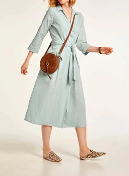 Замшевая сумка, коньячная - Heine фото 4