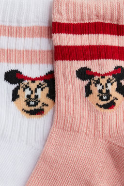 Pack de 2 calcetines con motivo intarsia