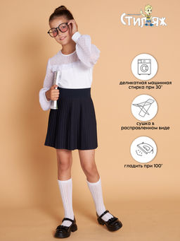 Блузка "Виринея",белый