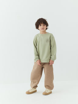 Свитшот Полынь утепленный без начеса - Bungly фото 5