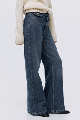 Wide High Jeans - H&m фото 8