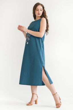 Сарафан женский Льняное лето - Оптима фото 2