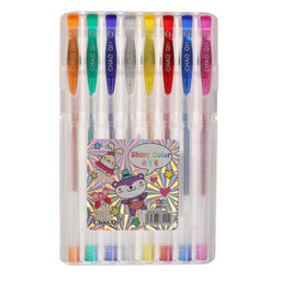 Набор гелевых ручек, 8 цветов, в пластиковой коробке - Simaland фото 6