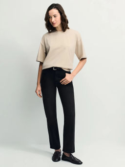 Базовая футболка оверсайз из хлопка / Zarina