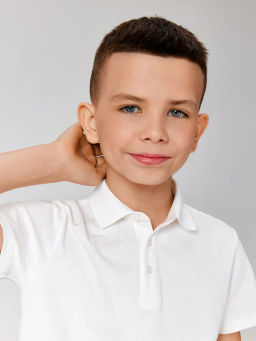 ACOOLA / Сорочка-поло верхняя для мальчиков Arash белоснежный  фото 6