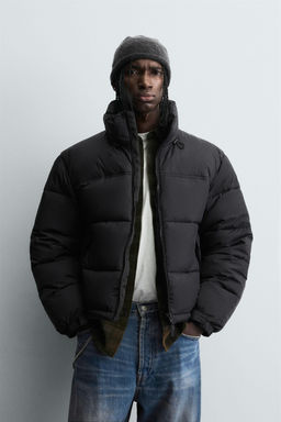 RELAXED FIT PADDED JACKET - Zara фото 10