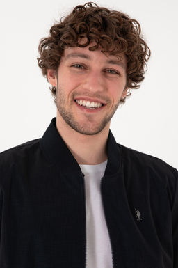 Erkek Lacivert Deri Ceket Sepette S_rpriz _ndirim - U.s. polo assn фото 2