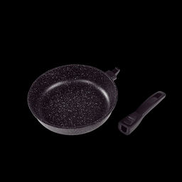 Сковорода 24 см, черная - Ярославна фото 4