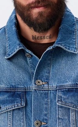 Куртка джинс P611-1285 l.blue - Primm фото 2