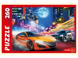 Puzzle 260 элементов "Крутой вираж №6" (П260-8204)