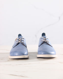 Туфли 181.ОКСЕbe.Вакса джинс+бежевый