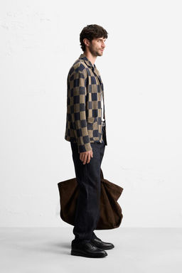 CHECK KNIT SHIRT - Zara фото 5