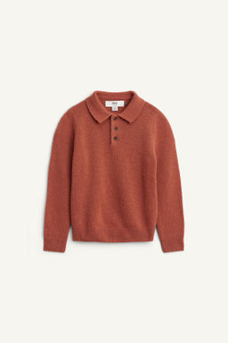 100% WOOL KNIT POLO SHIRT LIMITED EDITION - Zara фото 5