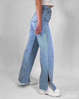 Джинсы Брайди (голубой) Турция - Nadi bordo фото 4