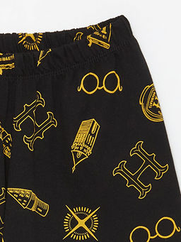 Beli Lastikli Bask?l? K?z ?ocuk Pijama ?ort - Waikiki фото 3