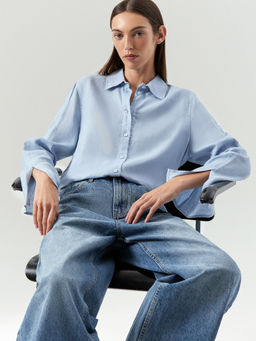 Рубашка из 100% рами, B3020/attica