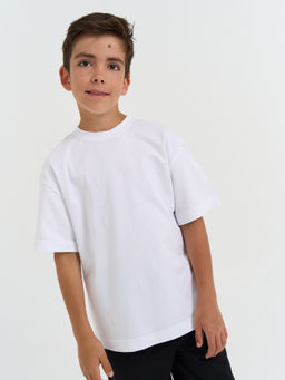 Футболка базовая Белая 7+ - Bungly фото 2