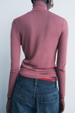 BASIC FINE KNIT SWEATER - Zara фото 5