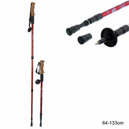 Палки для скандинавской ходьбы / C-102 /уп 5/30/красные - Галеонтрейд фото 3