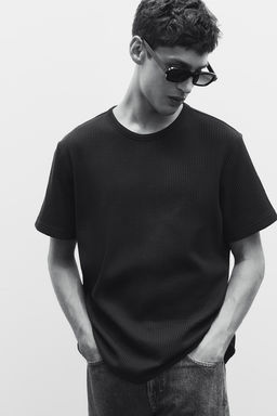 Camiseta gofrada Regular Fit - H&m фото 3