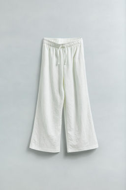 FLOWING WIDE-LEG TROUSERS - Zara фото 5