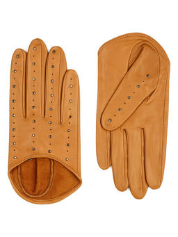 Перчатки женские б/п IS02004 camel - Eleganzza фото 3