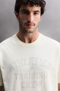 CAMISETA ALGOD?N TRAINING / Crudo - Zara фото 5