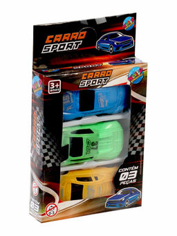 Машина Гонка, набор 3 шт., цвет МИКС - Simaland фото 7