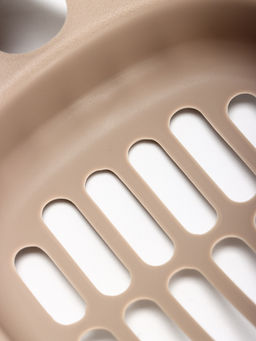 Цена за 5 шт. Совок для кошачьего туалета, 22.5×10×5 см, покрытие Soft-touch, пластик, цвет капучино