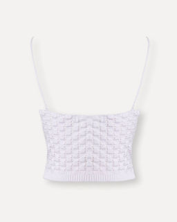 Вязаная блузка-топ - Incity фото 6