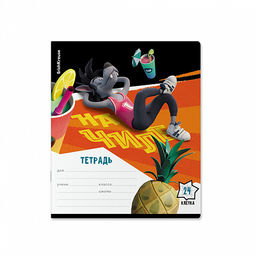 Цена за 10 шт. Тетрадь школьная ученическая ErichKrause Ну, Погоди! Каникулы, 24 листа, клетка (в плёнке по 10 шт.)_MIX-PACK  фото 3