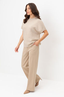 ЕВТ 4123/темно-бежевый брюки жен