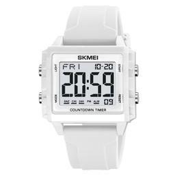 Часы наручные Skmei мужские электронные 2320white-white