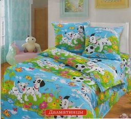 Постельное белье - Бязь Далматинцы Ясельный