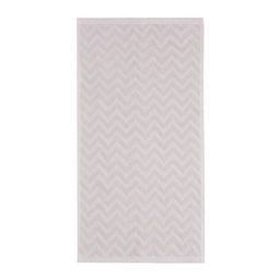 Полотенце махровое LoveLife Zig-Zag, 50х90 см, цвет пыльно-лавандовый, 100% хл, 450 гр/м2  фото 2