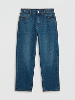 Baggy Fit Erkek ?ocuk Jean Pantolon