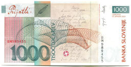 1000 таларов 2003 года Словения