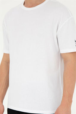 Мужская белая футболка - U.s. polo assn фото 6