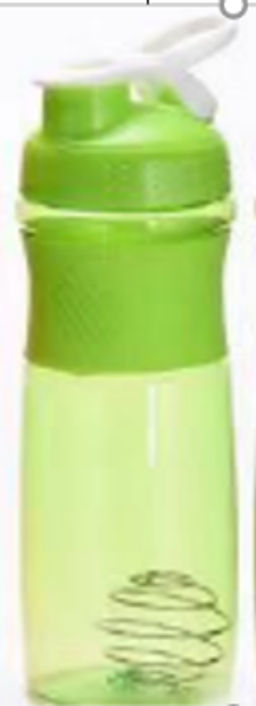 Бутылка/Шейкер NEWWAVE SHS-760 зелёная, для спортивного питания 760ML/уп60