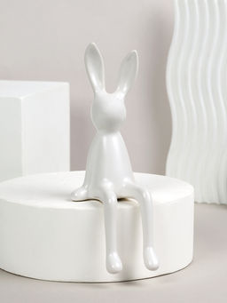 Статуэтка Кролик 21 см / HBC-101 /уп 30/белый - Галеонтрейд фото 3