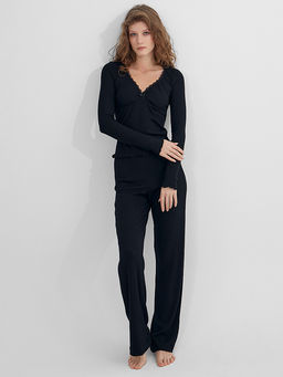 Комплект домашний женский черный - Mark formelle фото 7