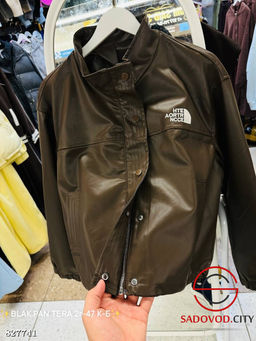 Бомбер женский из эко-кожи - Bruno фото 3